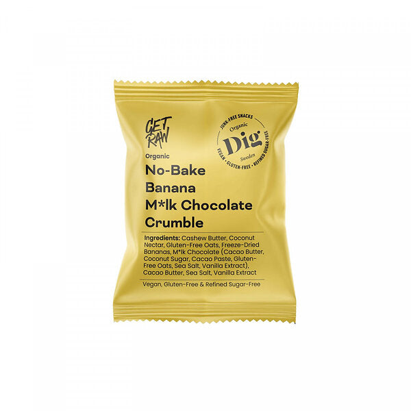 No - Bake Banana M¤ik Chocolate Crumble Dig35 g