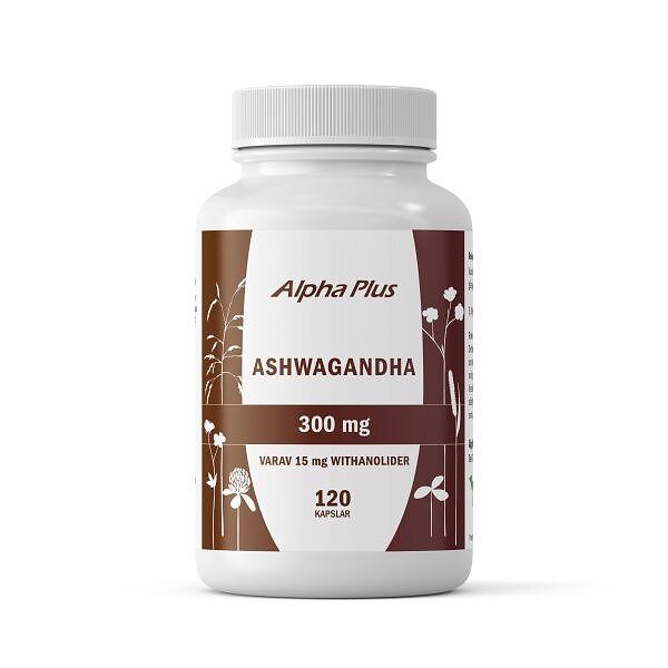 Ashwaganda 300mg 120 kap Alphaplus