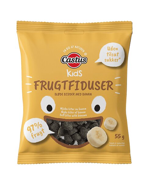 Kids Frugtfiduser/Äpple- banan 55 g