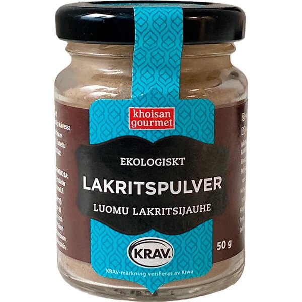 Lakrispulver eko 50 g