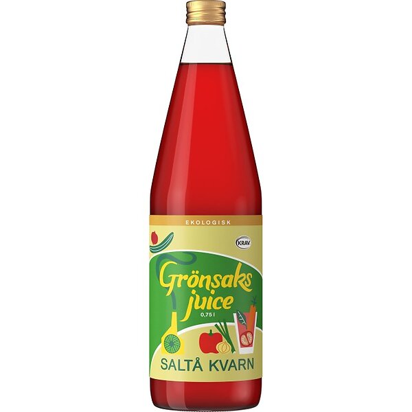 Grönsaksjuice 750 ml Saltå Kvarn