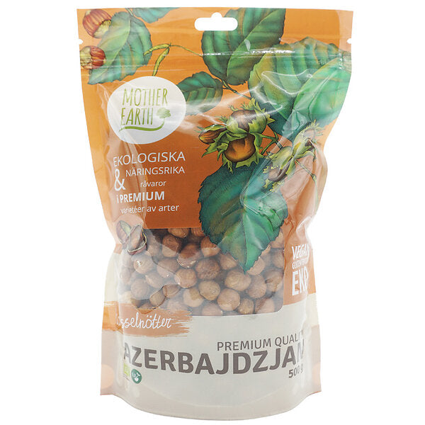 Hasselnötter 500 g Mother Earth