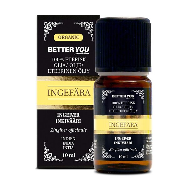 Ingefära eteriskolja 10 ml Better you