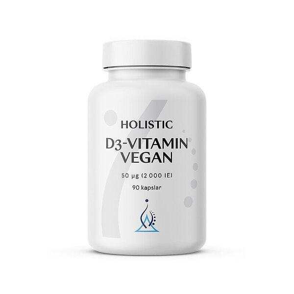 D3- Vitamin Vegan 90 kap Holistic