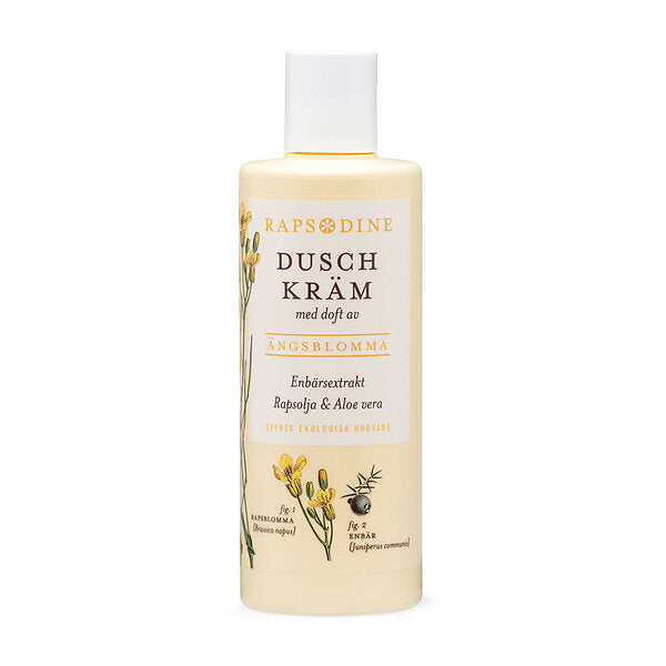 Rapsodine Duschkräm 200 ml Ängsblomma