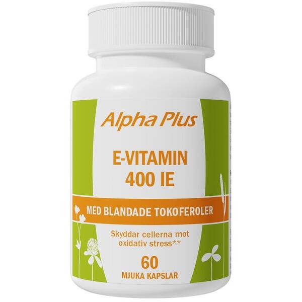 E- Vitamin 60 kap Alphaplus