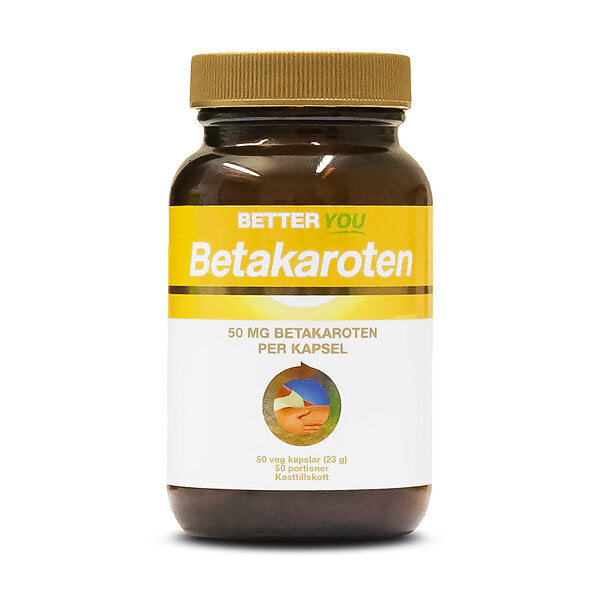 Betakaroten 50 mg Betteryou