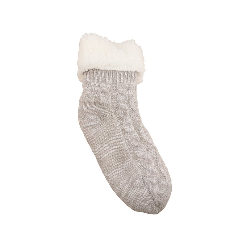 Mys socka med antihalk grå