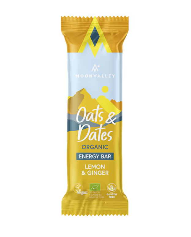 Oats&Dates Energibars Lemon&Ginger Moonvally 50 g