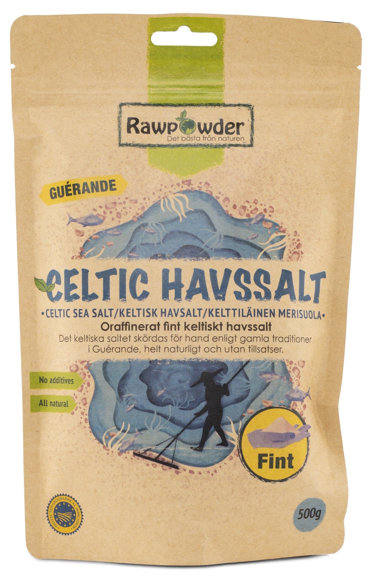 Celtic Havsalt Grovt 500 g Rawpowder