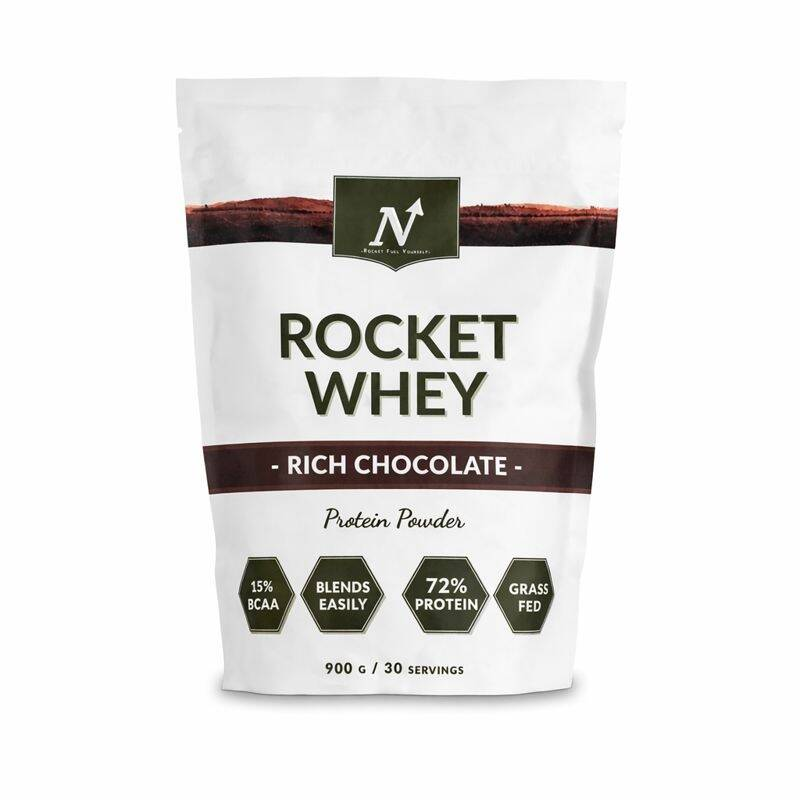 Rocket Whey - Rich Chocolate 900g