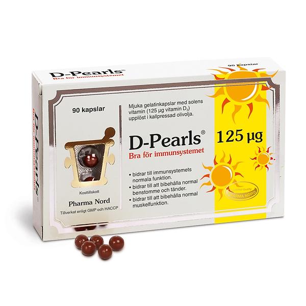 D- Pearls 125 ug 90 kap Pharma Nord