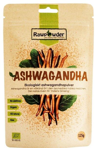 Ashwaganda eko 125 g Rawpowder