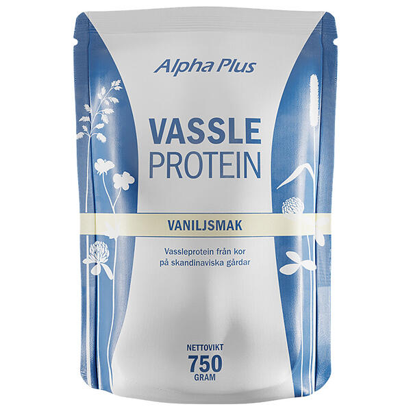 Vassle Protein Vanilj 750 g Alphaplus