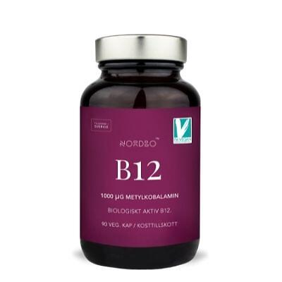 Vitamin B -12 90 kap Nordbo