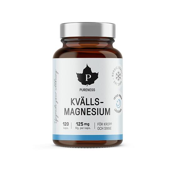 Kvälls-Magnesium 120 kap Pureness
