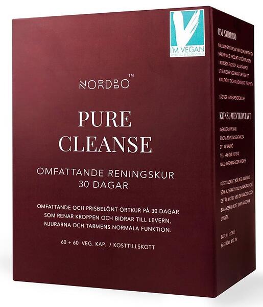 Pure Cleanse 120 kap 30 dagar Nordbo