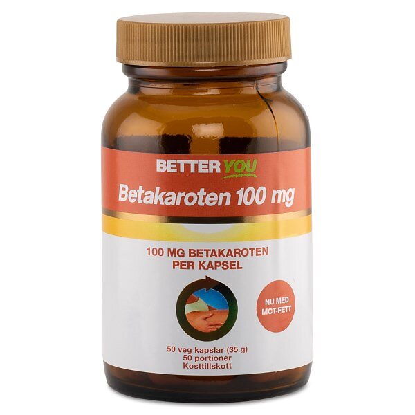 Betakaroten 100 mg Betteryou
