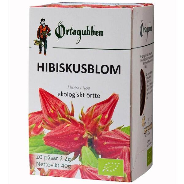 Hibiskusblom Te eko 40 g Örtagubben