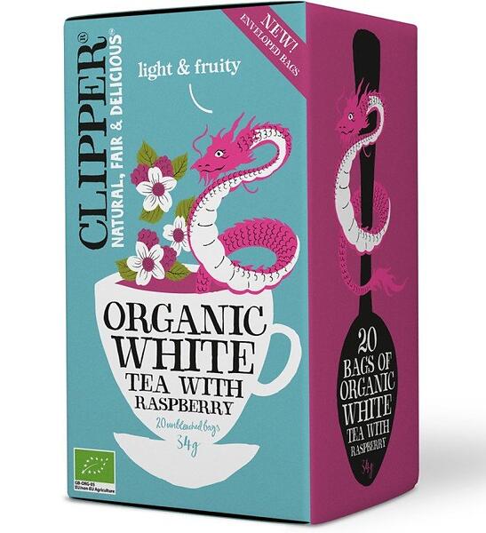 White tea With Rasberry 34 g Clipper
