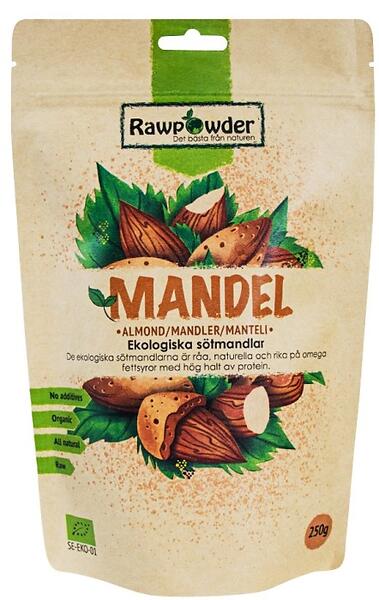 Mandel Eko 250 g RawPowder