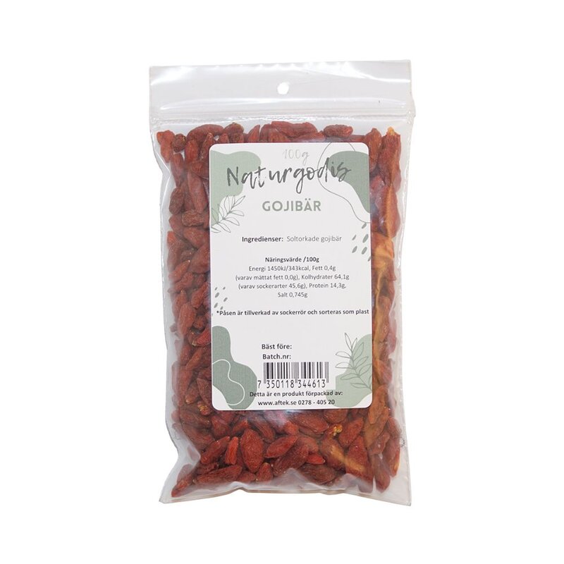 Gojibär 100 g Naturgodis