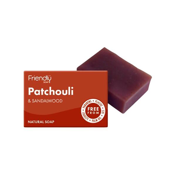 Patchoult & Sandalwood Tvål 95 g Friendly