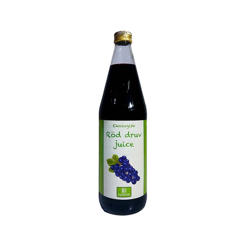 Röd Druv Juice Eko 75 cl Nyform