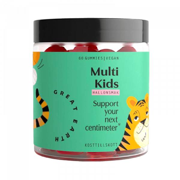 Multi Kids vitamin Hallon veg 60 gummies