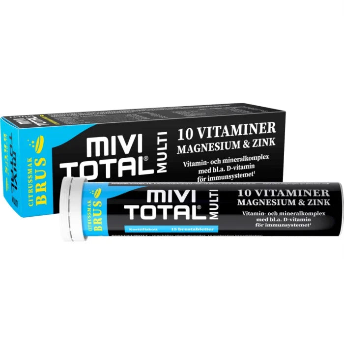 Mivitotal Brus Vitamin & Mineraltillskott 15 st
