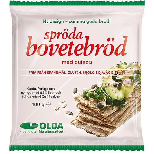 Bovete Bröd Frasigt 100 g Olda