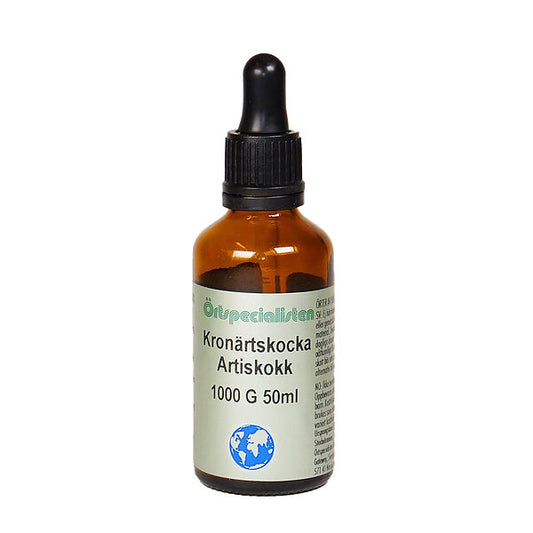 Kronärtskoka droppar 50 ml örtspesialisten