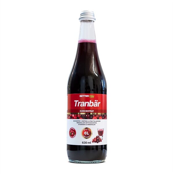 Tranbär koncentrat Better you 630 ml