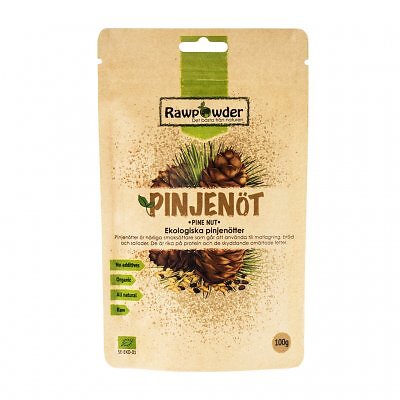 Pinjenötter Eko 100 g Rawpowder
