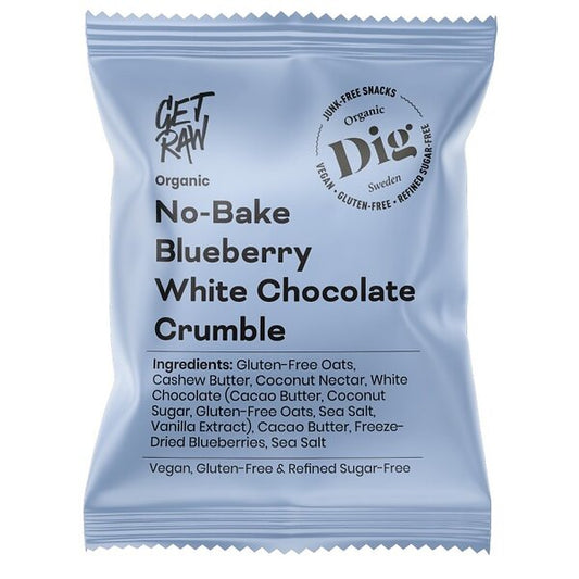 No - Bake White  Bluberry Choklad Crumble Dig35 g