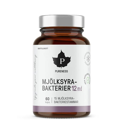 Mjölksyra Bakterier 12 md 60 kap Pureness