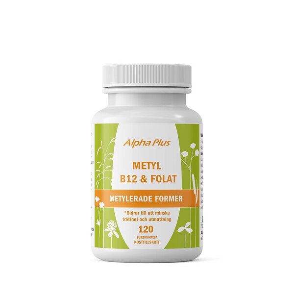 Metyl B12&Folat   120 sug tab  Alphaplus