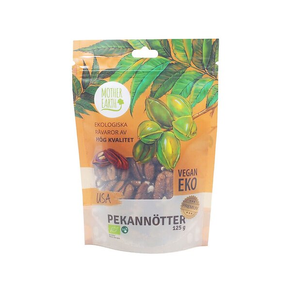 Pekannötter Eko 125 g Mother Earth