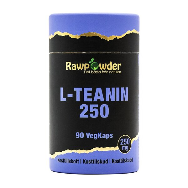 L-Teanin 250 90 veg kap Rawpowder