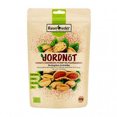 Jordnöt Eko Rawpowder 400 g