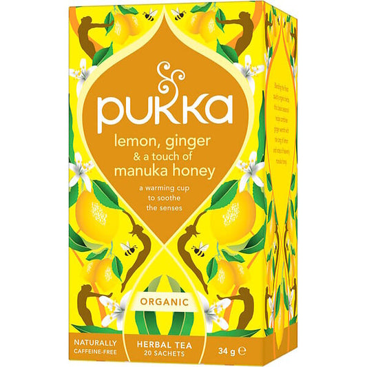 Pukka Te  Lemon, Ginger& Manuka Honey org 34 g