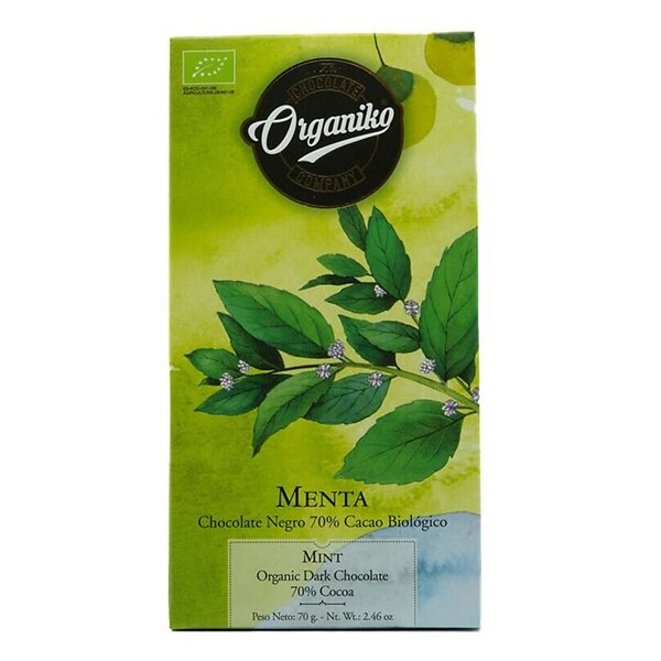 Choklad Menta 70 % org 70 g