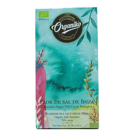 Flor Blossom Sea Salt 70 %  cacao 70 g