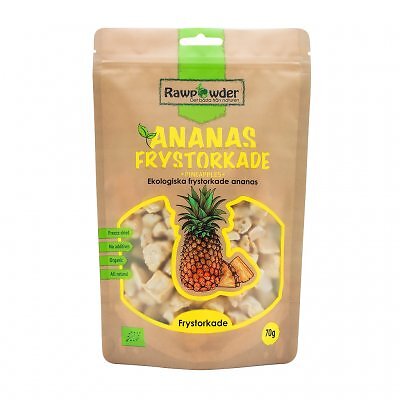 Ananas frystorkade 70g (eko)