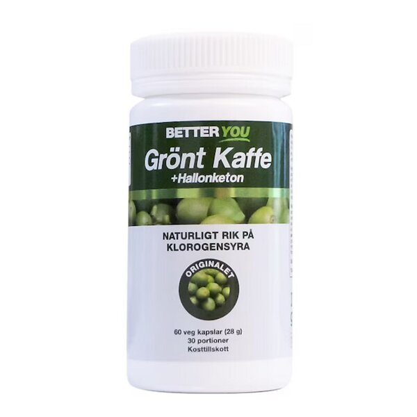 Grönt Kaffe 60 kap Betteryou
