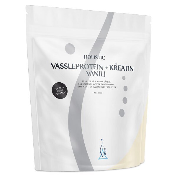 Vassle Protein  + Kreatin  Vanilj 750 g Holistic
