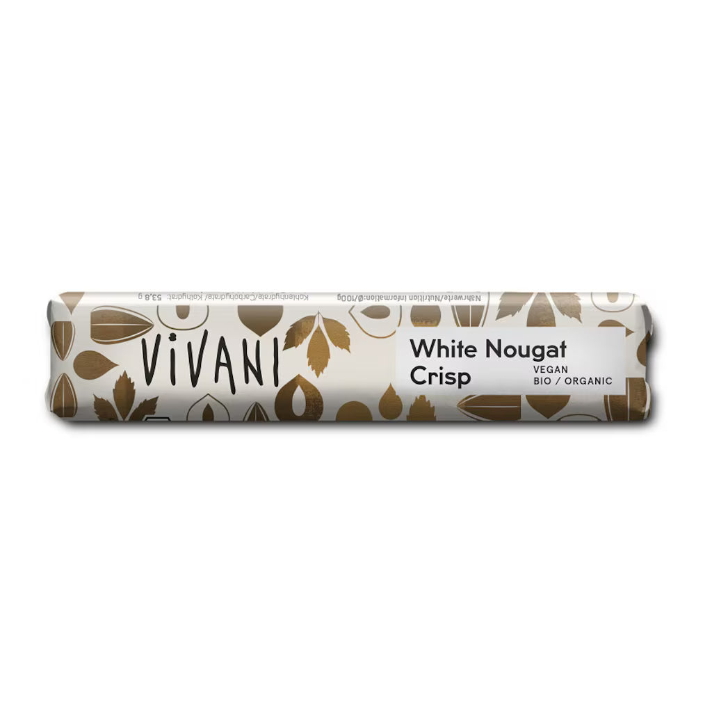 Vivani White Nougat Crisp 35g