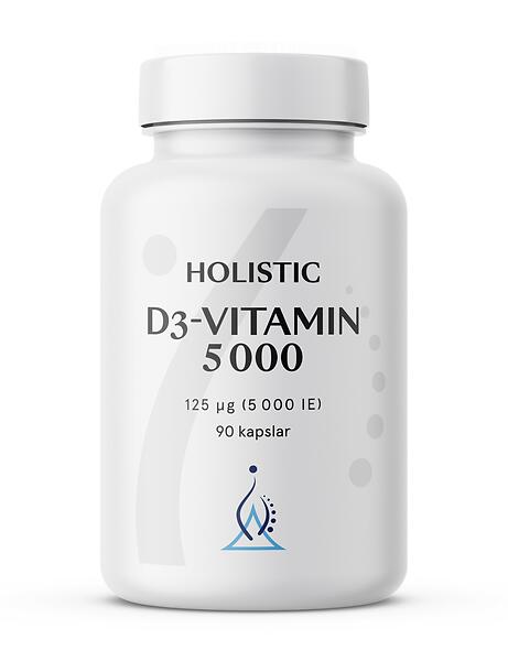D3 Vitamin 5000 90 kap Holistic
