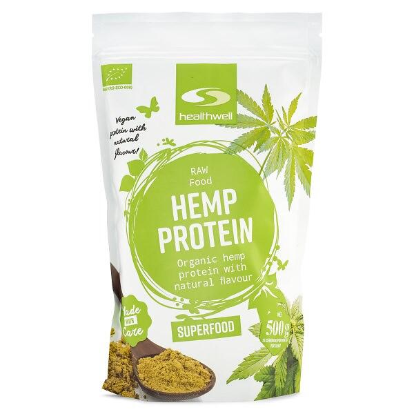Hemp protein 500 g Healthwell