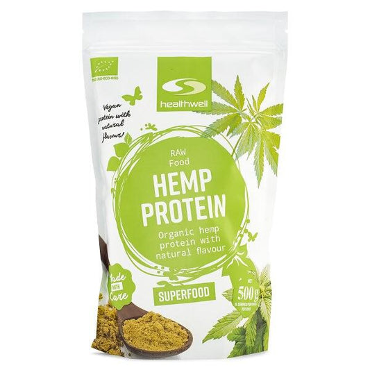 Hemp protein 500 g Healthwell
